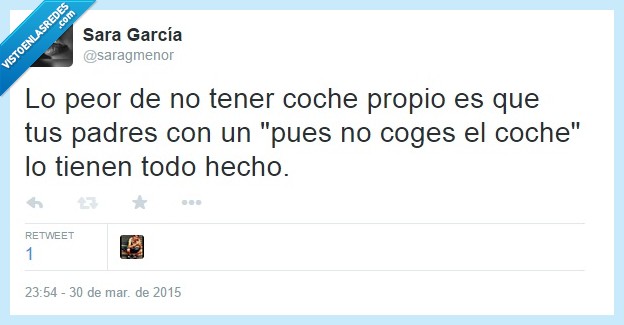 coche,propio,padres,peor,tener,hecho,castigar,castigo