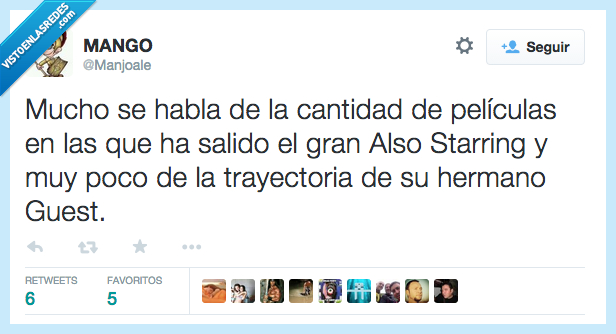 mucho,habla,pelicilas,Also Starring,Guest,hermano,Guest Starring,actor,mejor