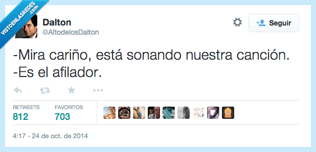 mira,cariño,poniendo,sonando,nuestra,cancion,afilador