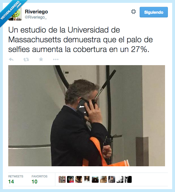 palo,selfie,cobertura,amplifica,amplificar,27%,inventar,cutre,llamar,llamada