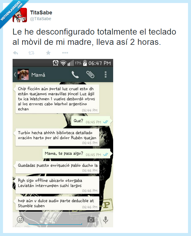 409516 - Desconfigurando el teclado a mamá por @TitaSabe