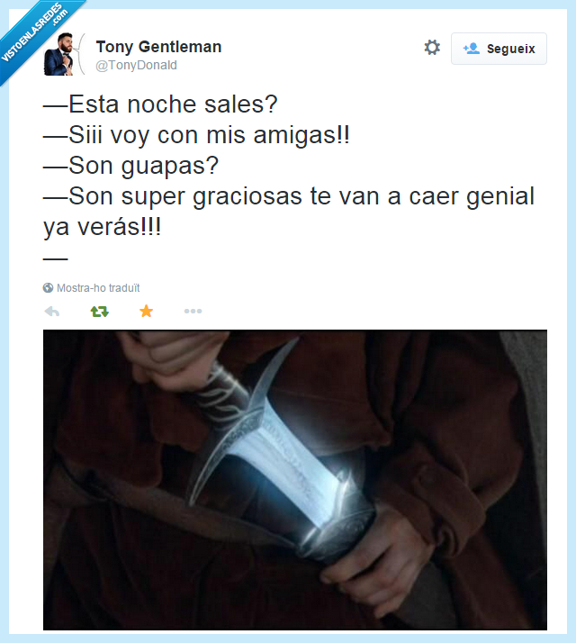 Orcos,espada,acero,elfico,detecta orcos maquillados,chicas,graciosas