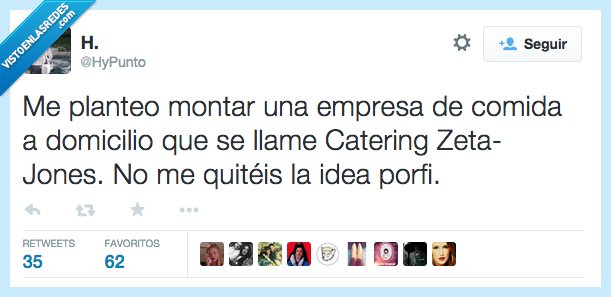 planteo,pensar,montar,empresa,comida,domicilio,Catering,Zeta-Jones,Catherine Zeta-Jones,Zeta,Jones,quiteis,quitar,idea,porfi