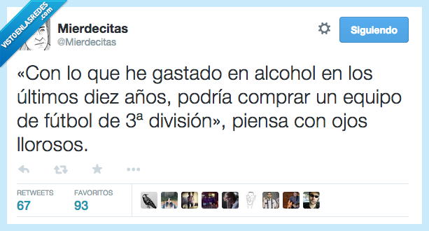 con,gastado,dinero,bebida,alcohol,equipo,ultimos,años,comprado,comprar,futbol,tercera,division,ojos,llorosos,llorar