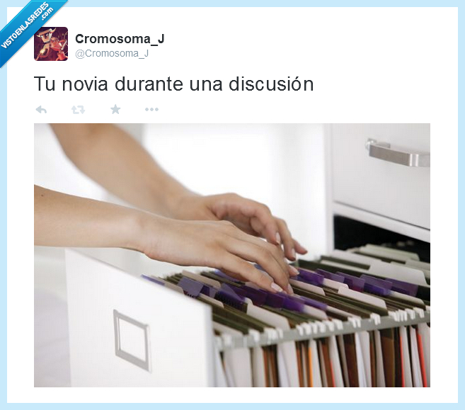 novia,discusión,memoria,imposible ganar,archivo,revisar,rebuscar