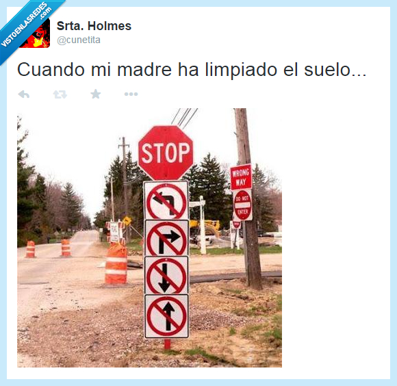foto,risa,humor,twitter,madre,limpiar,suelo,pisar