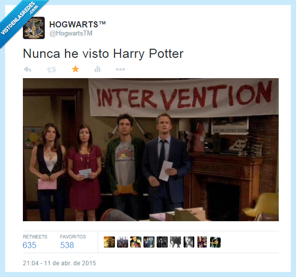 intervention ccavm,como conoci a vuestra madre,himym,how i met your mother,visto,ver,Harry Potter