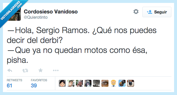 Sergio Ramos,Derby,Derbi,moto,motocicleta,como,esa,pisha,listo