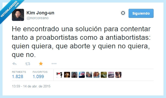 Kim Jong-un,aborto,proabortistas,querer,solución,hijos,antiabortistas