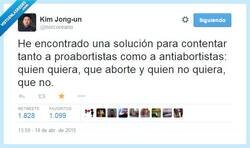 Enlace a Así de simple, democracia por @norcoreano