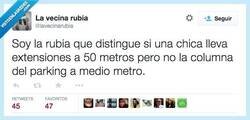 Enlace a Aunque no sólo a las rubias les pasa por @lavecinarubia