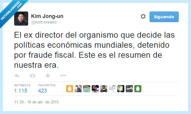 rodrigo rato,norcoreano,fraude fiscal,fail,política,dinero,bankia,españa