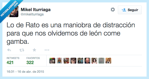 leon come gamba,leon,come,gamba,Rodrigo,Rato,maniobra,distracción,politica