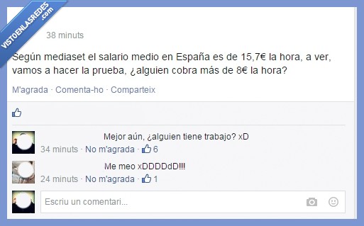 15'7,cobrar,dinero,España,euro,hora,más,Mediaset,medio,salario,trabajo