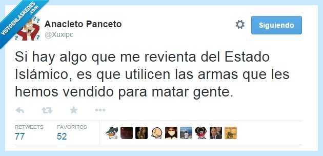 armas,islámico,estado,vender,comprar,matar,gente,nosotros