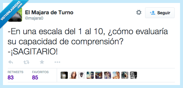 escala,1,10,evaluar,comprension,capacidad,sagitario,horoscopo,tonto,listo
