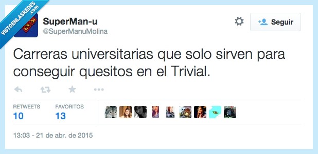 trivial,universidad,carreras,quesitos,acertar,pregunta,trabajo,inutil