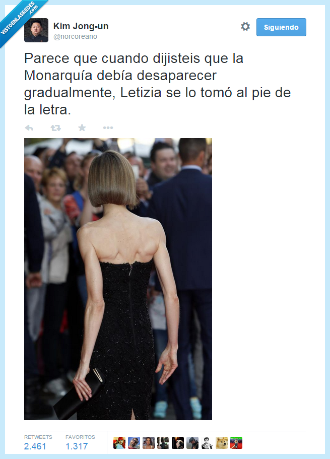 Letizia,flaca,delgada,desaparecer,monarquía,huesos,reina