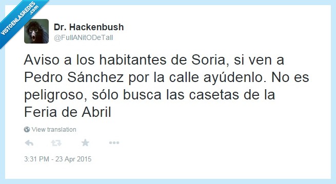 ppsoe,pedro sánchez,soria,feria,abril,sevilla,machado