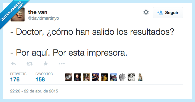 doctor,cómo,salir,salido,resultados,por aquí,esta,impresora