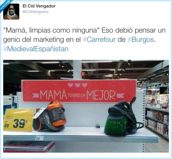 día de la madre,mama,burgos,regalo,especial,aspirador,machista,machismo