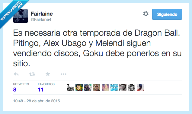 necesaria,temporada,Dragon Ball,bola de dragon,Pitingo,Melendi,Alex Ubago,Goku