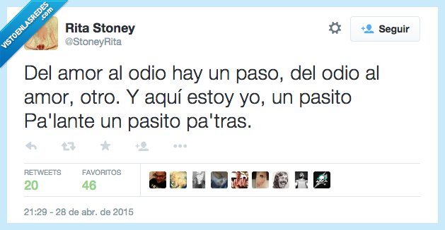 amor,al,odio,hay,paso,otro,aquí,estar,estoy,yo,pasito,p'alante,p'atrás,canción,Ricky Martín