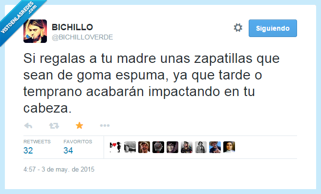 zapatilla,goma,espuma,impactar,lanzar,cabeza,madre,regalo,golpe