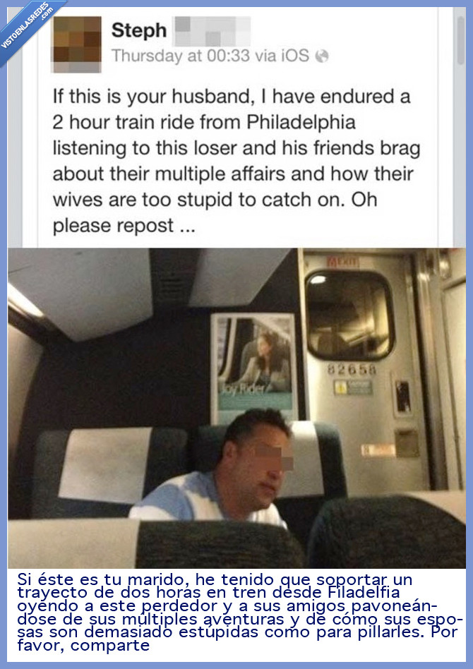 compartir,foto,infiel,cuernos,hombre,marido,chulear,pavonear,mujer,esposa,pillar,Filadelfia,infidelidad