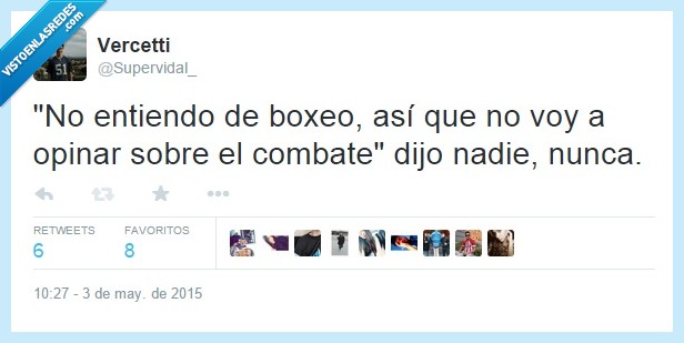 combate,Mayweather,Pacquiao,quizás tiempo,boxeo,robo,opinar,opinion,ni idea