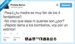 Enlace a Tu madre está on fire por @Profeta_Baruc