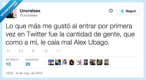 gusto,entrar,gustar,Twitter,vez,primera,cantidad,gente,odio,odiar,Alex Ubago,caer,caia,mal