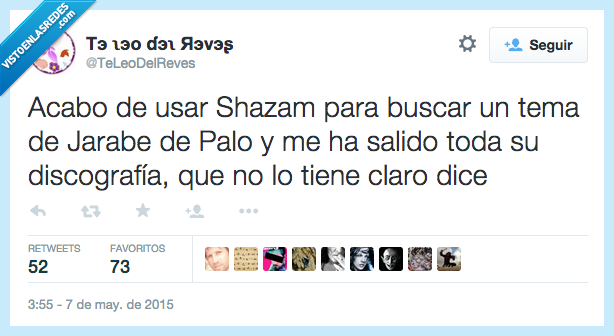 usar,Shazam,todo,igual,Jarabe de Palo,discografia,claro,confundido,todos,dificil