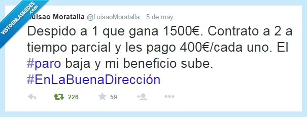 paro,empleo,españa,salario,vergüenza,trabajo,trabajar,mirad,ganar,empresario,enlabuenadirección