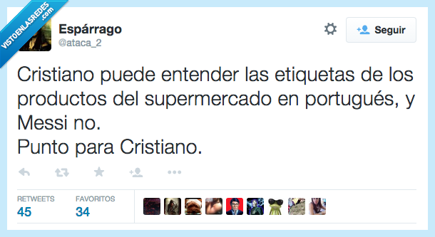cristiano,puede,poder,entender,etiqueta,leer,portugues,portugal,messi,futbol,no,producto,supermercado,punto