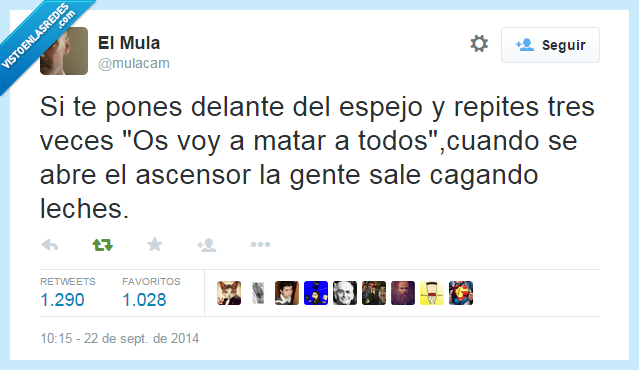 repite,espejo,ascensor,os voy a matar a todos,gente,sale,huir,miedo,asesino