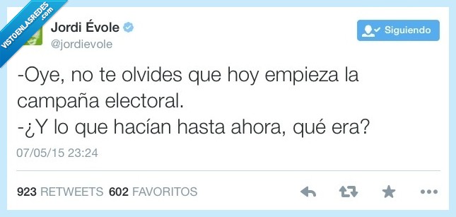 Jord Évole,votos,campaña,electoral,políticos