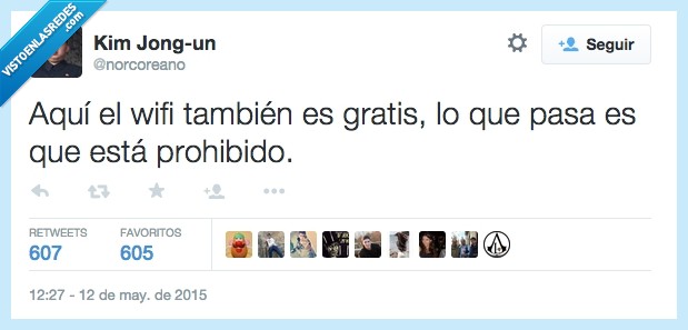 wifi,gratis,norcoreano,prohibido,Esperanza Aguirre,promesa,prometer,Kin Jong-un