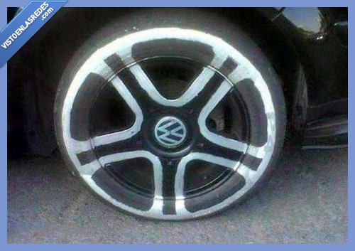 llantas,caras,pintadas,coche,cutre
