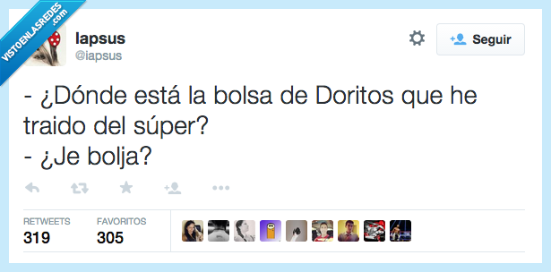 donde,bolsa,doritos,super,comprado,comprar,compra,bolja,comer,comido,disimular