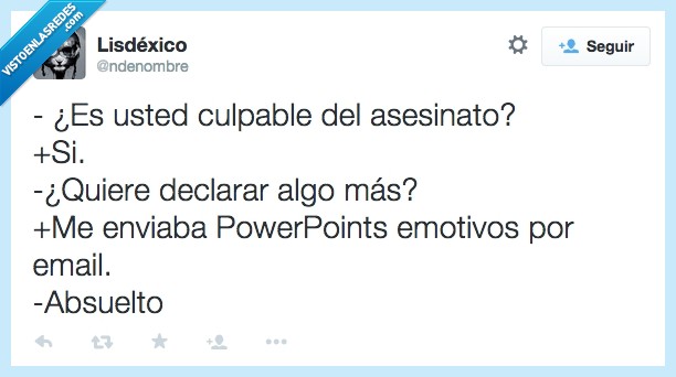 powerpoint,absuelto,asesinato,juez,culpable,enviar,matar,juicio