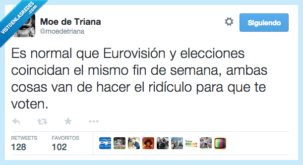 normal,eurovision,elecciones,coincidir,coincidan,cosas,elegir,voten