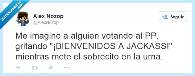 jackass,pp,partido popular,elecciones,votar,bienvenidos a jackass
