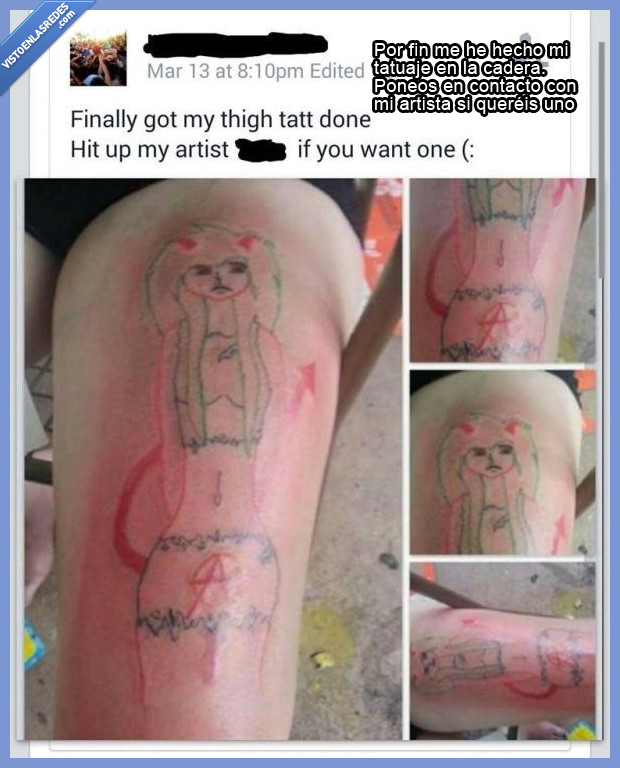 tatuaje,horrible,tattoo,demonio,demonia,diablesa,cutre,cadera