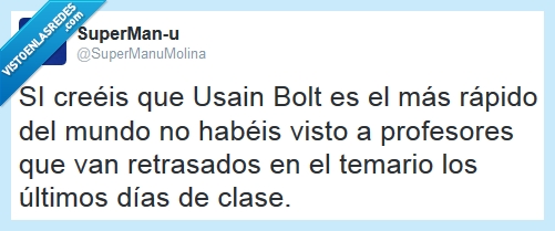 profesores,bolt,correr,temario,últimos días,clase