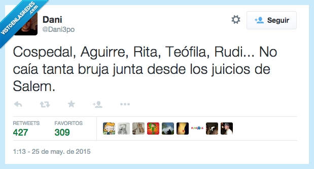 cospedal,aguirre,rita,barberà,teofila,rudi,caer,caia,caida,bruja,junta,juicio,salem,politica,españa,elecciones2015