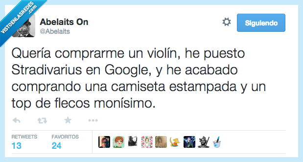 queria,comprar,violin,puesto,stradivarius,google,acabado,acabar,comprando,camiseta,estampada,tienda,top,flecos