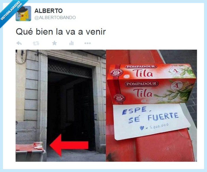 tila,Esperanza Aguirre,tranquila,se fuerte,regalo