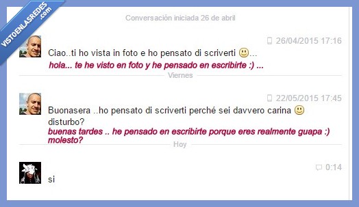 italiano,facebook,pesado,zasca,metefichas,preguntar,molesto,molestar,disturbo,si