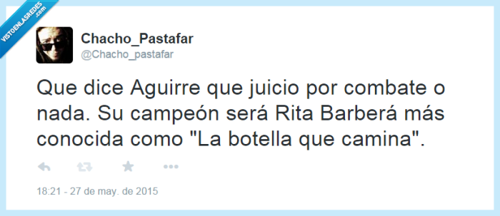 En Madrid no sobra esperanza,Aguirre,GoT,Hielo y Fuego,Canción,vete ya,Rita Barbera,Botella,camina,montaña
